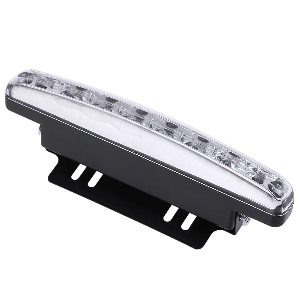 Universal Waterproof 8LED Car Motorcycle Daytime Running Light Lamp