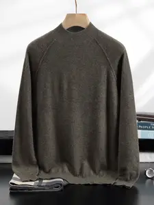 LOOPWHEELER BASIC わたれる CASHMERE 100% HIGHZIP