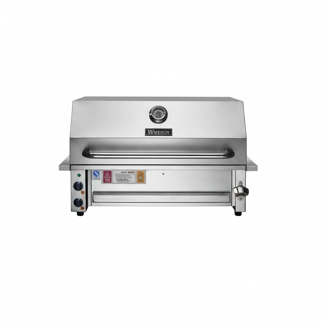 Custom Outdoor Stainless Steel Built-In Smokeless Electric Grill for American-Style BBQ