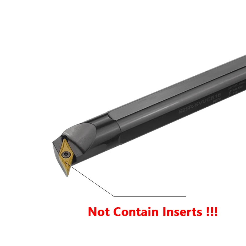 SVUCR16 SVUCR11 SVUCR S16Q S20R S25S S32T SVUCL16 SVUCL11 Máy CNC Tiện Dụng Cụ Xoay Carbide Nhàm Chán Thanh Sử Dụng VCMT Miếng Lót