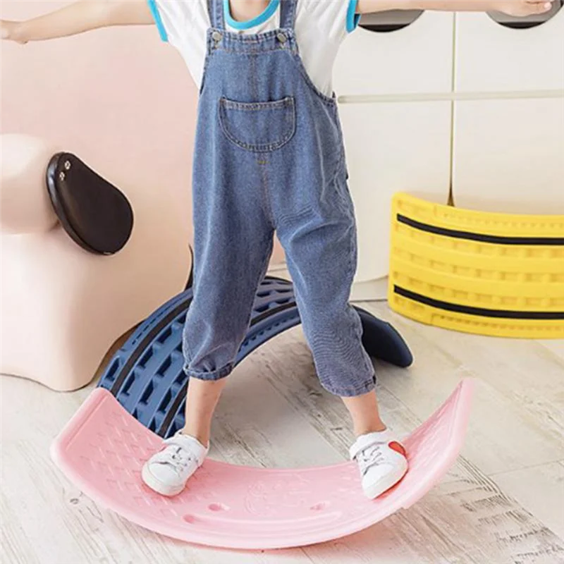 B48B-Twisting Balance Board For Abdominal Leg Wobble Home Outdoor Play After Get Off Work Fitness Decompressions Balance
