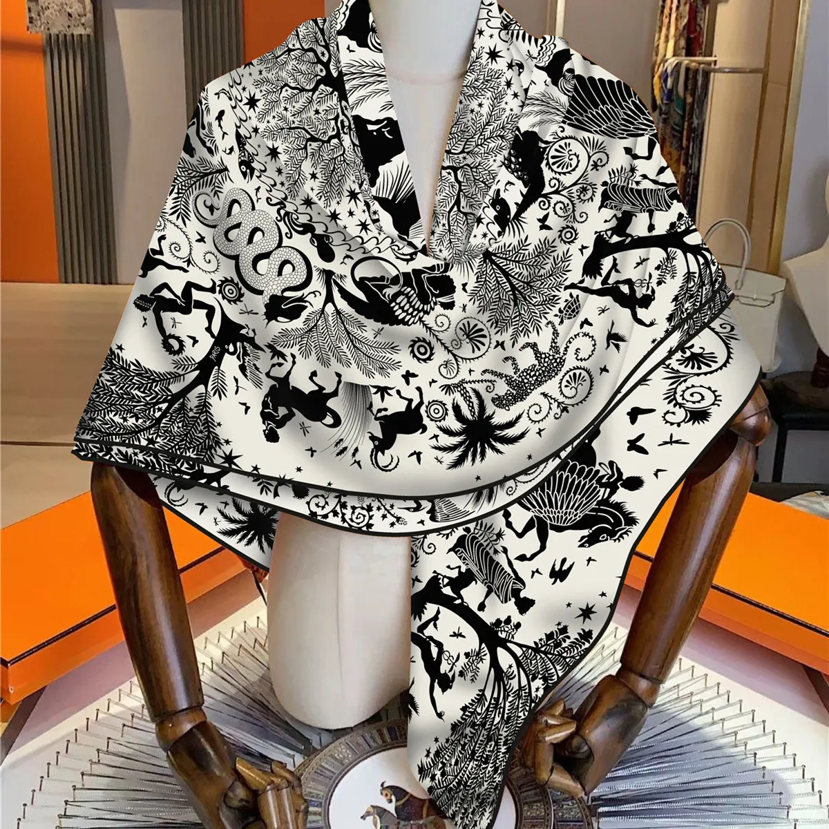 130cm-feminino-grande-xale-frances-banded-impresso-lencos-quadrados-bandana-luxo-novo-falso-la-de-seda-hijab-cachecol-para-outono-e-inverno
