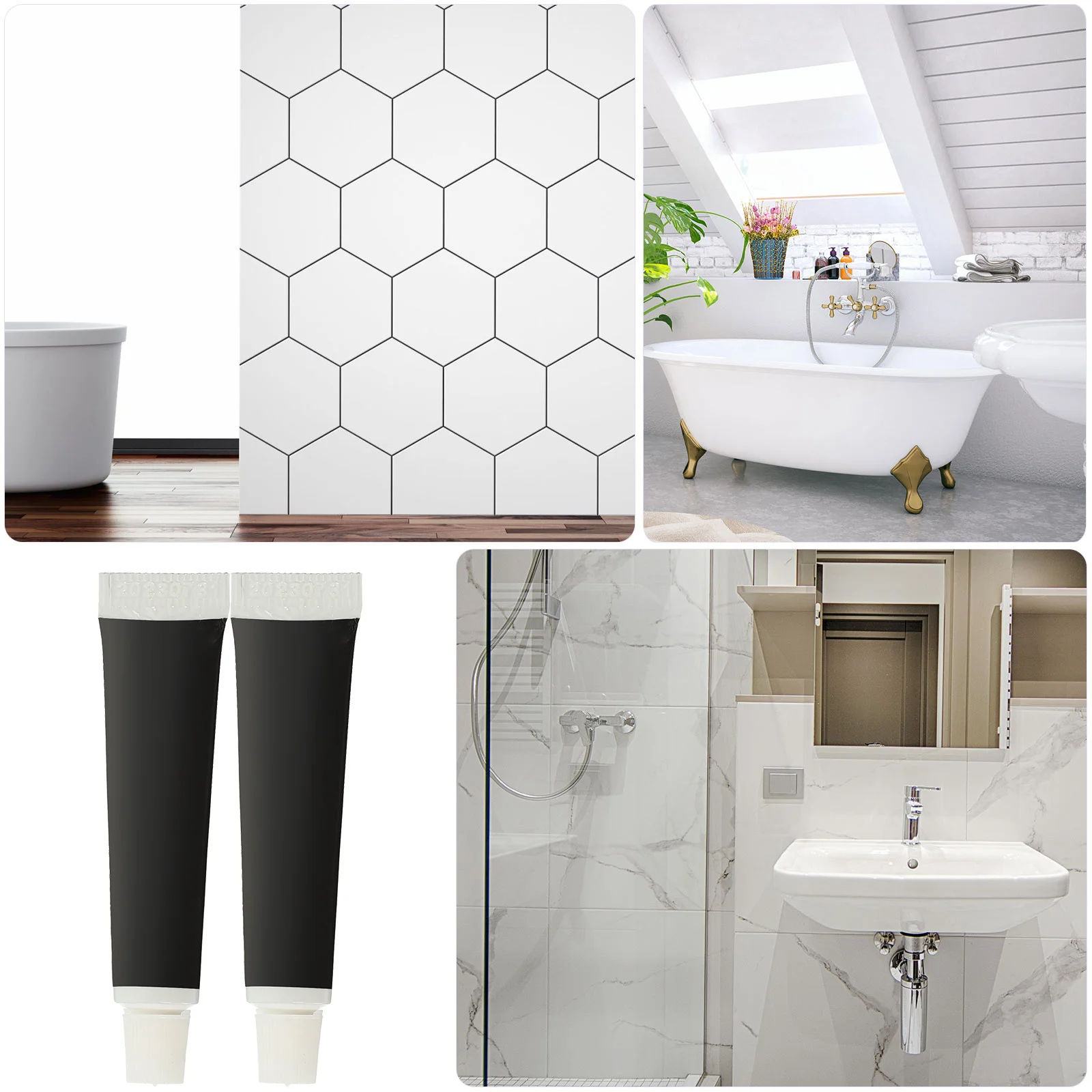 20 قطعة غراء لاصق قوي للغاية خالي من الأظافر لتقوم بها بنفسك سيراميك معدني عالمي سريع الترابط مانع التسرب الهيكلي