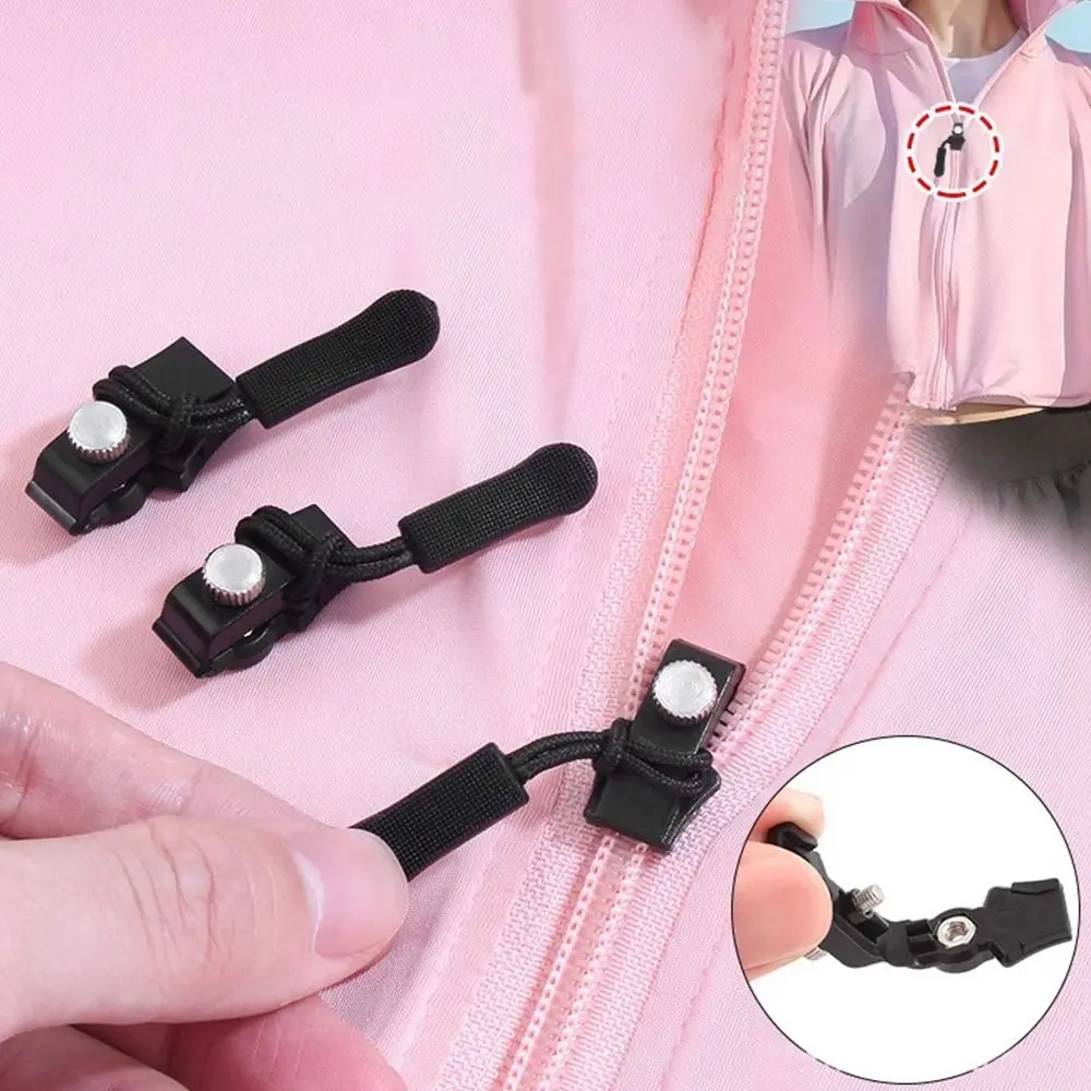 New 3 Different Size Zipper Repair Kit Removable DIY Zipper Head Replacement Bad Buckle Metal Instant Zipper Puller