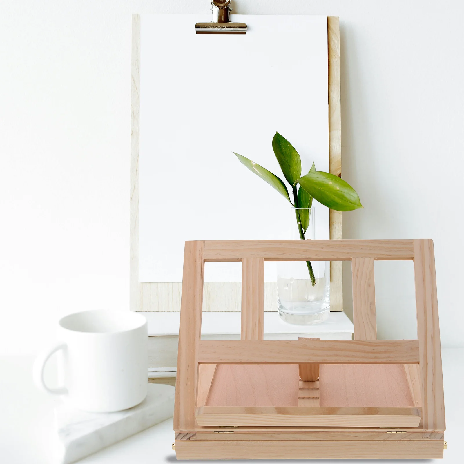 

Sketching Drawer Easel Artists Drawing Toddler Kids Khaki Wooden for Adults Travel