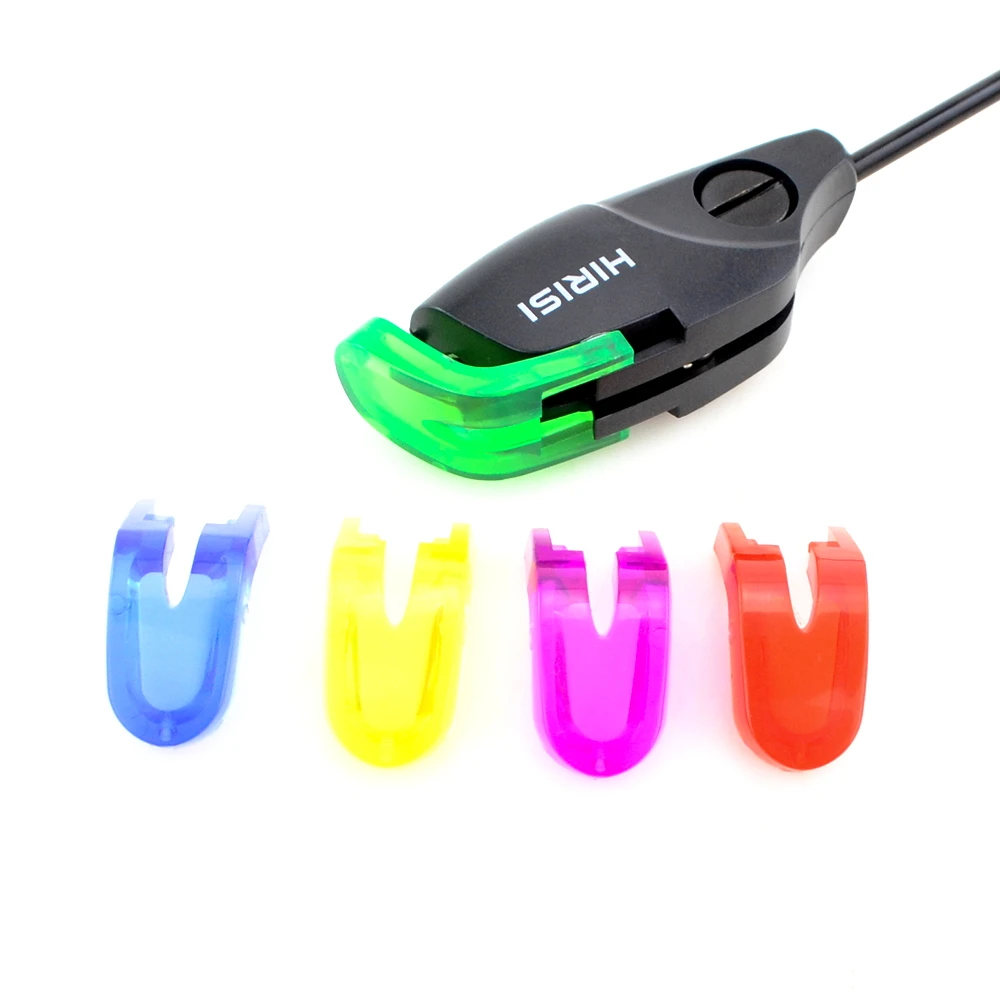 Hirisi B2011S Carp Fishing LED Swingers 4 Plastic Heads For Fishing Alarms Clear Bite Indicator Fishing Accessories Carp Anglers image 2