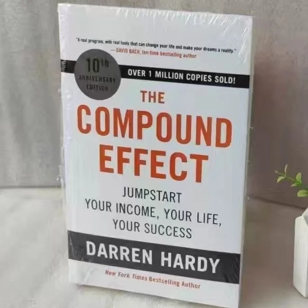 O efeito composto de Darren Hardy Multiplicar seu sucesso Um passo simples em uma vez Livro de inglês de romance inspirador