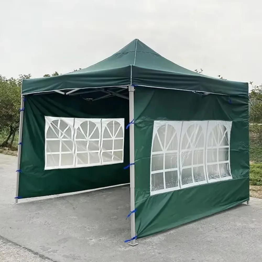 

Customized cross-border single-layer fabric tent outdoor camping exhibition wholesale foreign trade folding tent