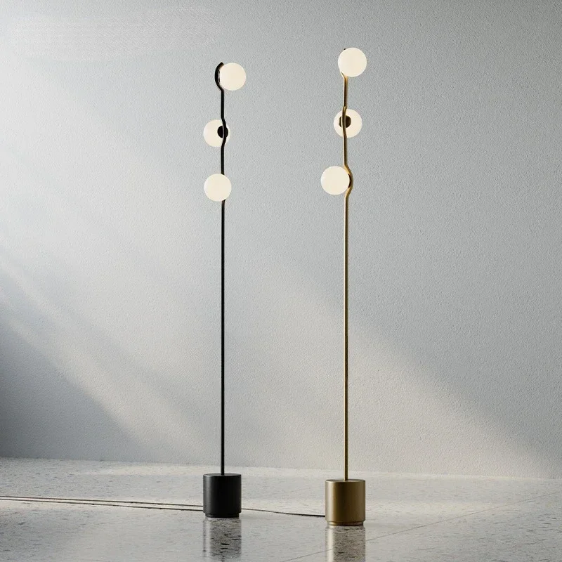 

Lampadaire De Salon Multi-head Glass Standing Table Lamp Led Lampe Chevet Lampara Pie Floor Light for living room Lampen