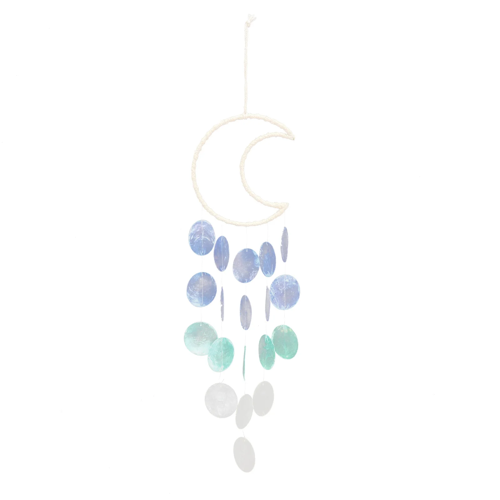 

Wind Chime for outside Hanging Decor Shells Windchime Outdoor Seashell Chimes Bells Patio