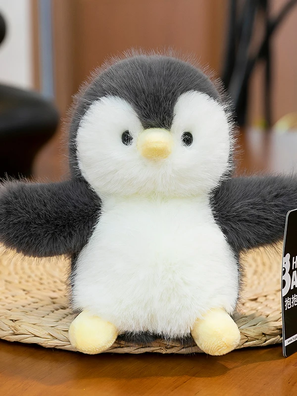 

Онимашки Baby Plu Toy Puff Penguin Мягкая кукла Детская удобная игрушка Подарок на день рождения Мягкая бархатная ткань для мальчиков 4+