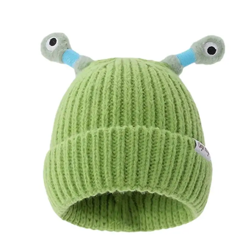 Novelty Knitted Beanie Outdoor Cold Weather Tentacles Kids Headwear Caps Household Comfortable Soft Winter Costume Accessory