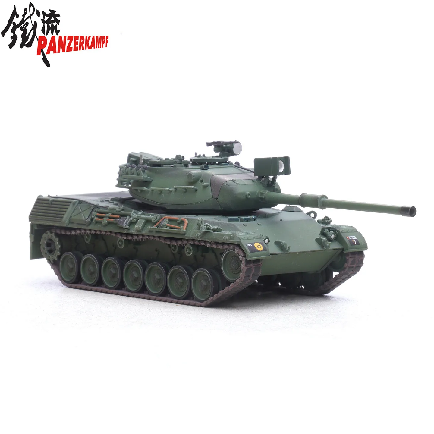 Modèle de char d'assaut principal Leopard 1 en alliage moulé sous pression à l'échelle 1:72, référence 12227PA, type de combat militarisé sur chenilles, collection classique, jouet souvenir, objet de présentation