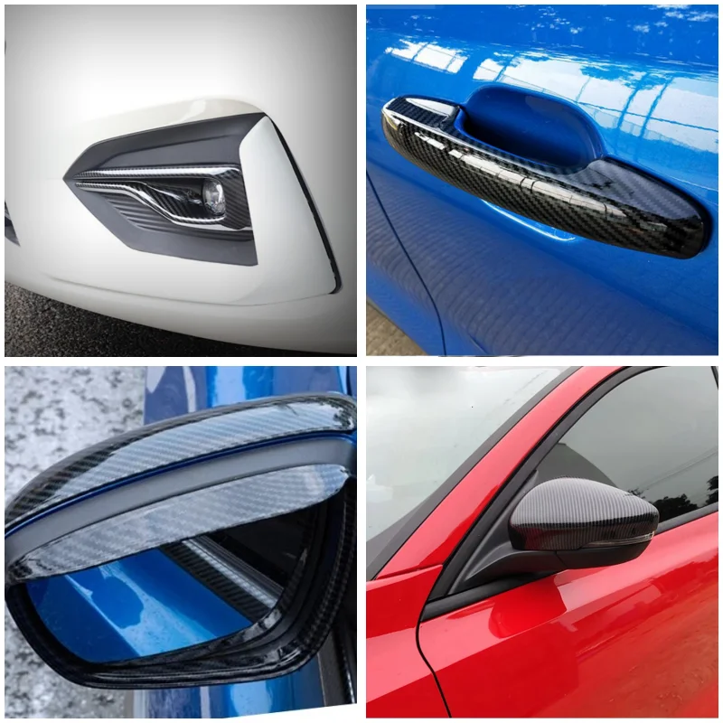 For Ford Focus MK4 ST Line 2019-2021 Auto Replacement Parts Car handle door bowl protective frame preventing scratches cover