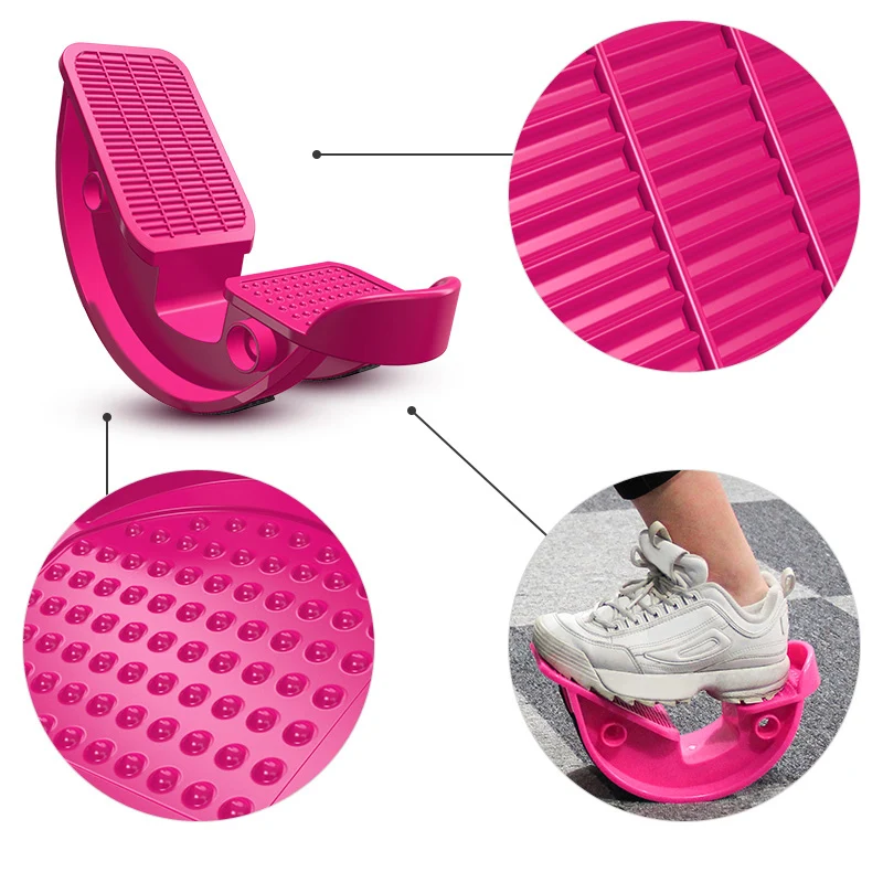 1pc Foot Rocker Calf Ankle Stretch Board for Achilles Tendinitis Muscle Stretch Massage Fitness Pedal Stretcher Plantar For Yoga