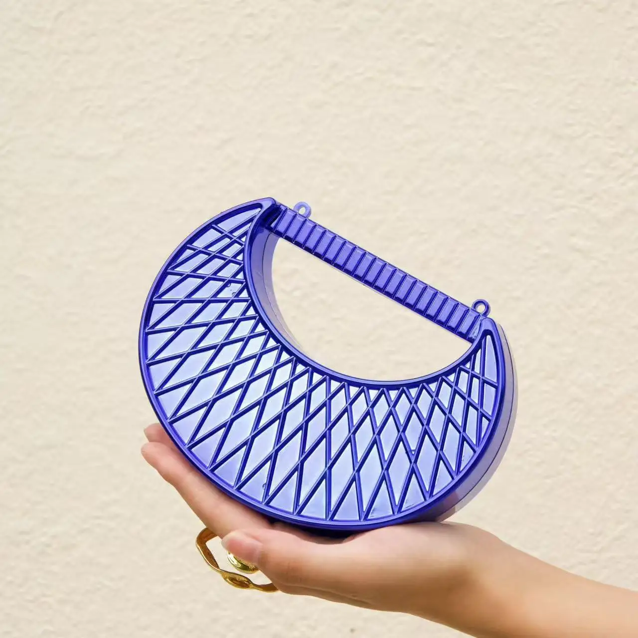 

Fashion Striped Acrylic Mini Bag Luxury Women Handbag Wedding Party Clutch Purse Shoulder Crossbody Bag Lipstick Bag