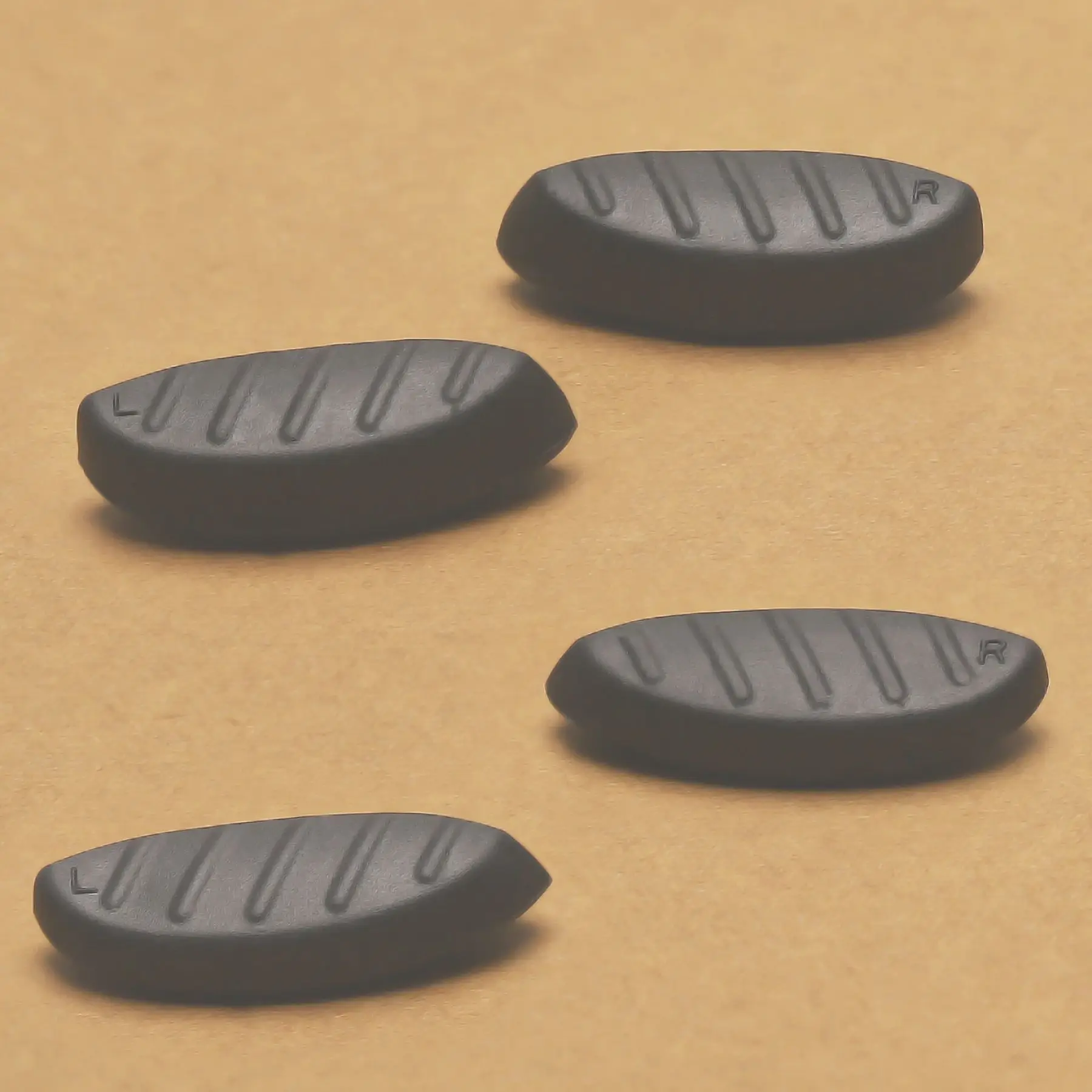 أغطية وسائد للساق البديلة من LOCKFIT مناسبة لنظارات Oakley Plazma OO9019، Plazma Asian Fit OO9019A الشمسية