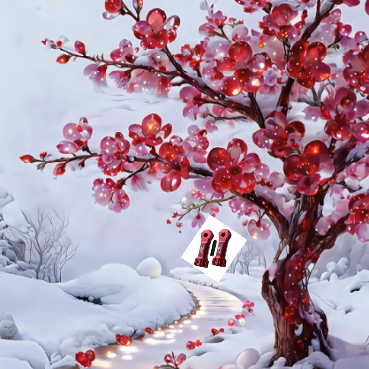 Cabeça de eixo intermediário de alumínio GPM para ARRMA 1/10 4Wd Kraton 4X4 4S Blx-ARA102690