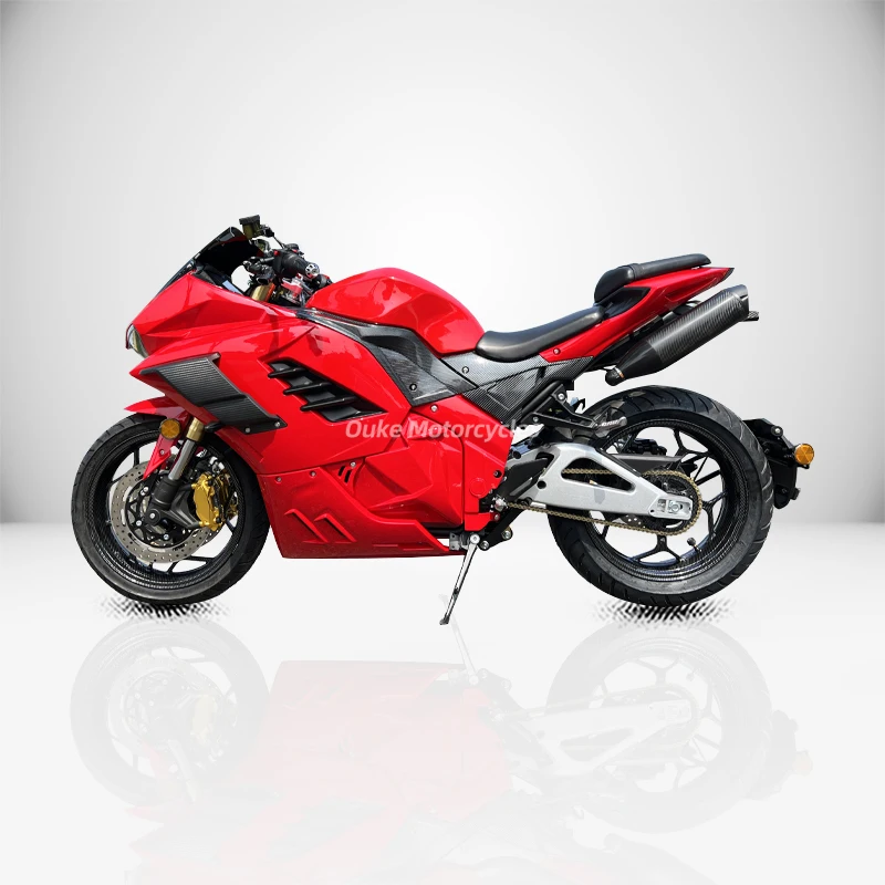 Wholesale High Speed Mid Chain Motor 72v 3000W 5000W Electric Bike Motorcycle Off-Road Motorcycle Scooter Electric Moped