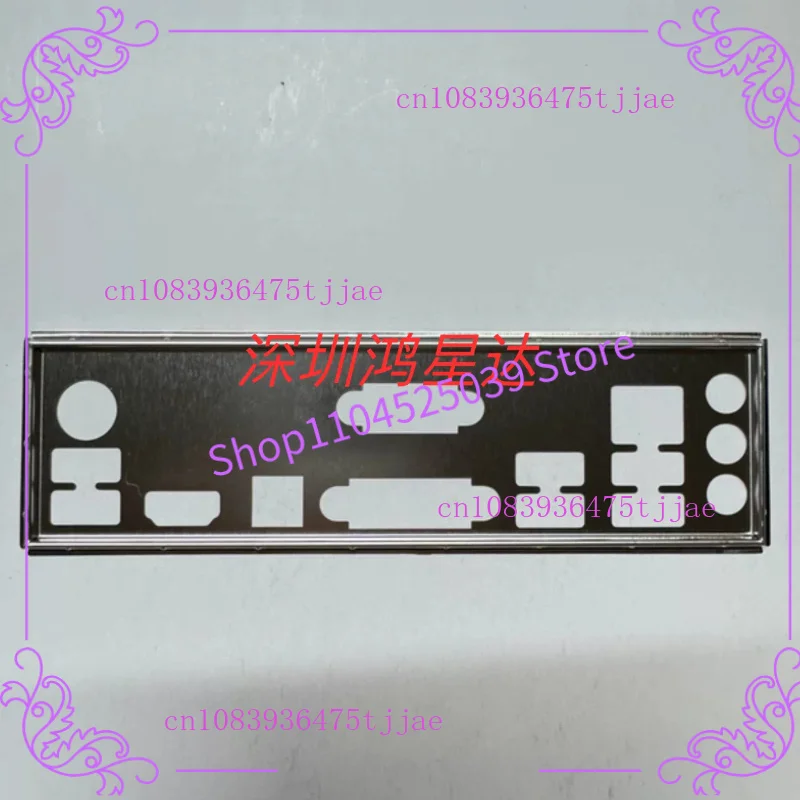 For ASUS P8H77-V LE P8H77-M P8Z77-V LX Motherboard Backplate IO