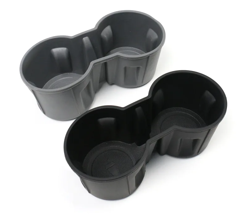 

Novelty Interior Accessories Front Water Car Cup Holder Card Slot For model 3