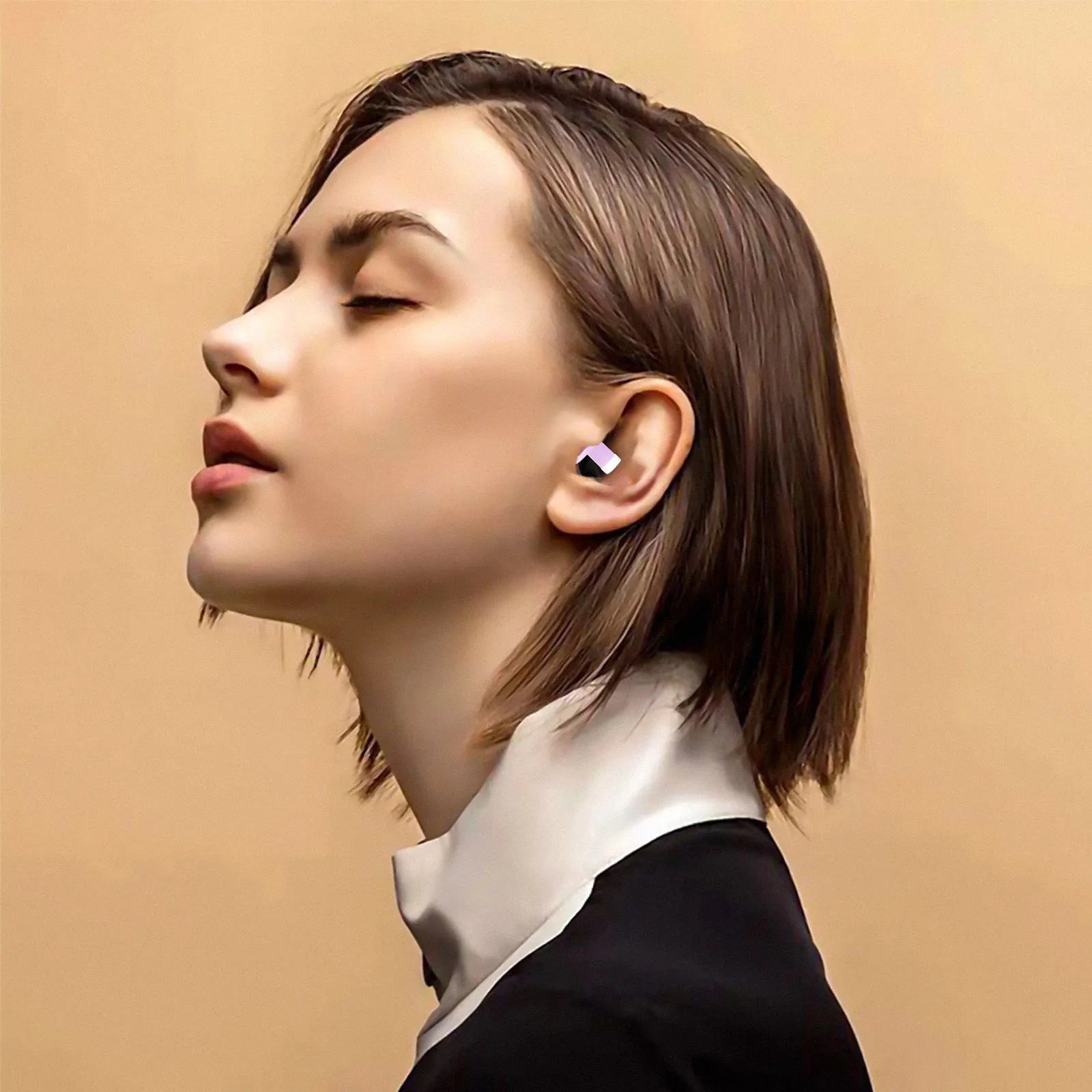 

2Pairs Silicone Earplugs Premium Noise Canceling Sound Blocking Ear Plugs for Sleep Studying Dormitory Safe