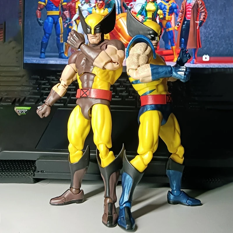 Nowy Ct Toys Mafex 96 Wolverine Figurka Brązowy Komiks X-Men Figurka akcji Mafex 138 Shf Figurka anime Ko Model Zabawka Prezenty świąteczne