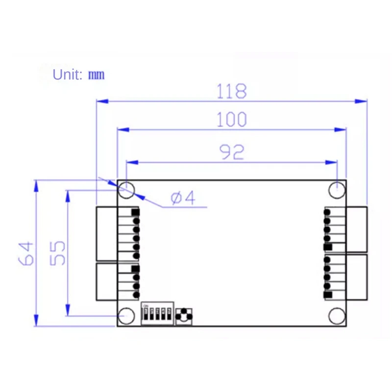 เปิด LOOP ปิด LOOP Control Sensitized และ Non-Sensitized ใช้งานร่วมกับ 9 V-36 V มอเตอร์ไร้แปรงบอร์ด Controller-A66K