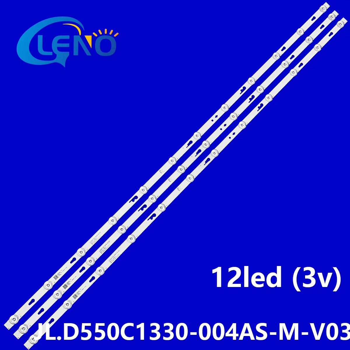 

5/10KIT LED Backlight strip for 55"TV L55M5-AD JL.D550C1330-004AS-M-V03 004AD LVU550CSDX 4C-LB550T-JFA Ple-55s08fhd L55M5-EC