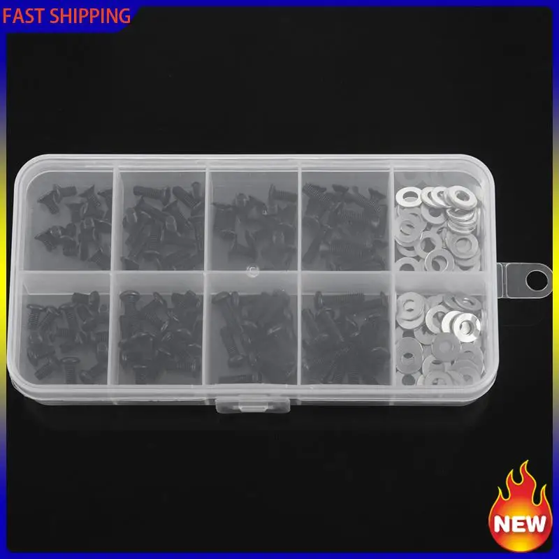 

Especial Screws Box Set For 1/10 HSP Traxxas Tamiya HPI Kyosho D90 SRC10 Remote Control RC Car Parts 1080Pcs