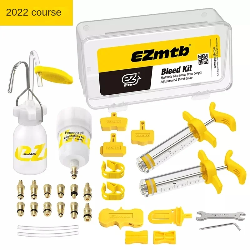 Kit universel de purge d'huile de frein à disque hydraulique de vélo pour Shimano Magura Hope Tektro Sram Avid Mula Hayes outils de réparation de frein de vélo