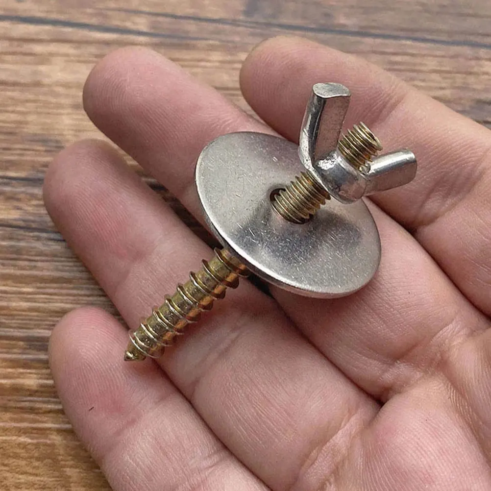 

20 set Hardware Kit Screws Nuts For Accessories Fasteners Bird Perch Stand Breeding Cage Platforms Sturdy Durable Easy