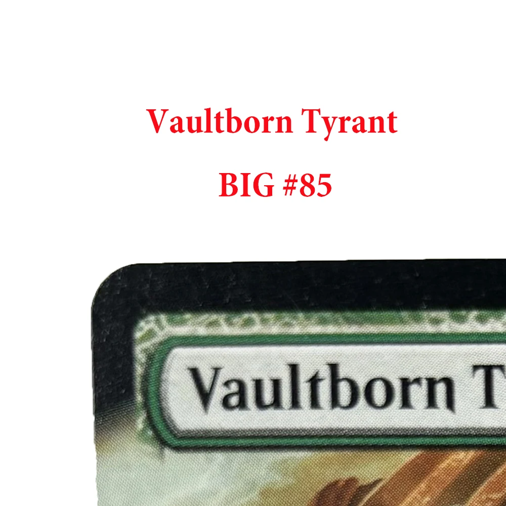 مخصص طباعة الوكيل عالية الجودة بطاقات غير احباط Vaultborn Tyrant Aphelia Viper Incarnation Evereth Niv-Mizzet Visionary #6