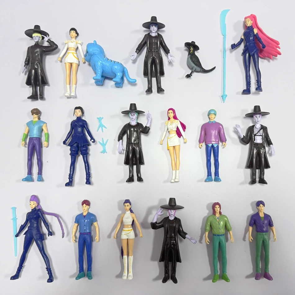Anime Kpop Demon Hunters Figure Model Toy Cartoon Gaming Peripherals Desk Decoration Collection Figures Model Toy For Kid Gift