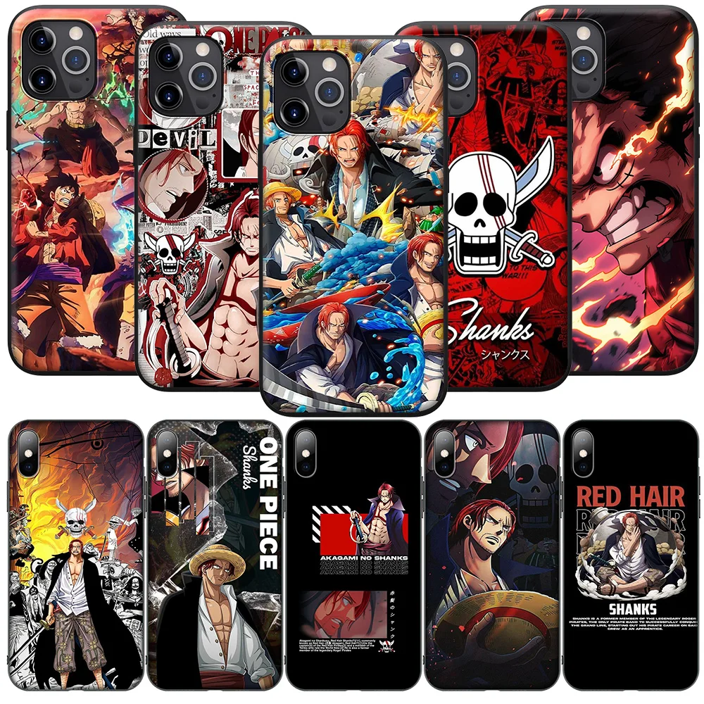 SK126 O-One P-Piece Shanks Uta Phone Soft Case for Xiaomi POCO M6 M5 M4 F5 X6 C65 C55 C50 C51 C40  X4 Pro