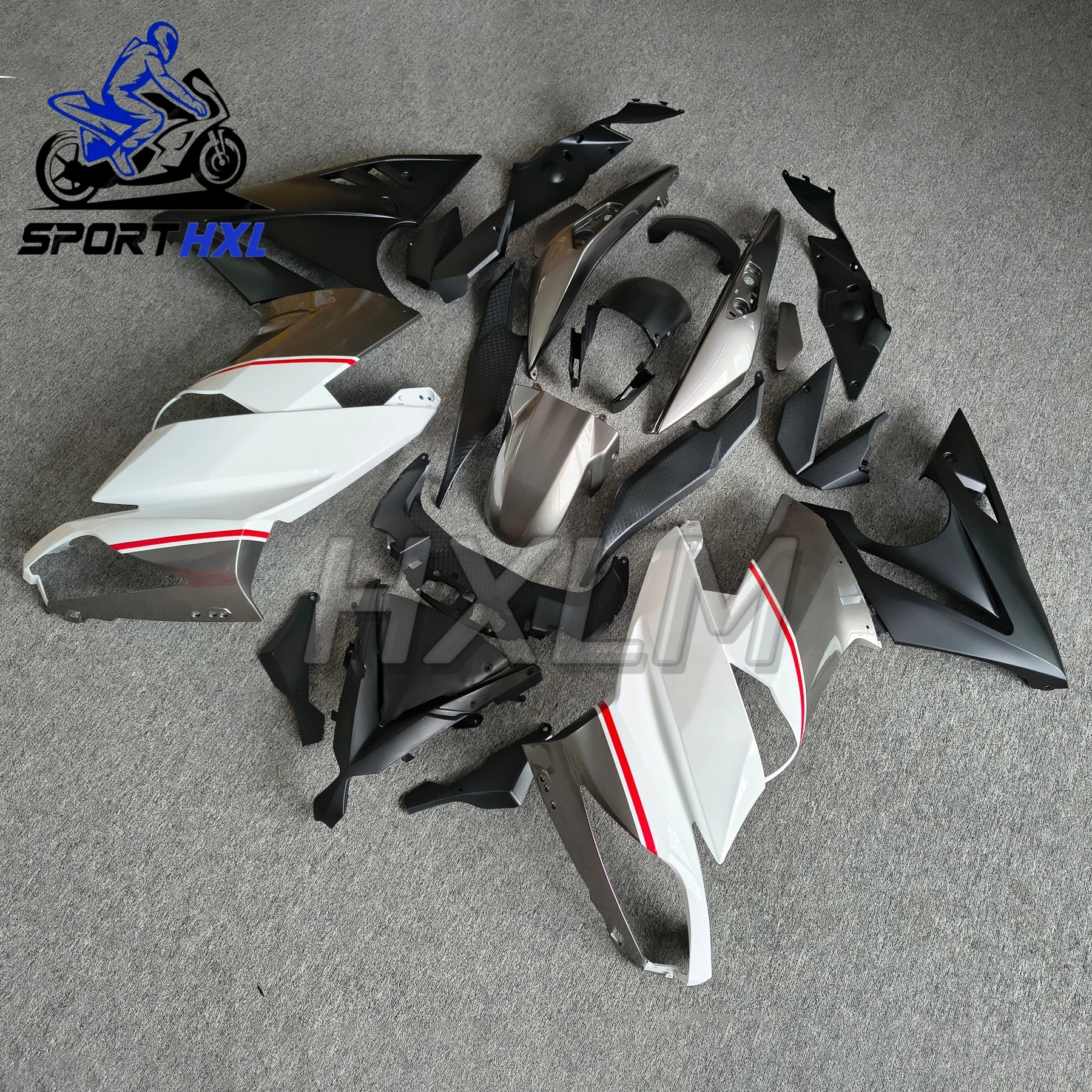 Motorcycle For Ninja 650 Ninja650 2009 2010 2011 EX650 ZX650 Full Fairing Kit Bodywork Cowling New Silver White Black