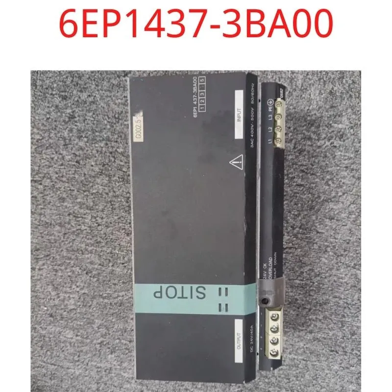 

Used 6EP1437-3BA00 SITOP modular 40 A Stabilized power supply input: 400-500 V 3 AC output: 24 V DC/40 A *Ex approval no longer