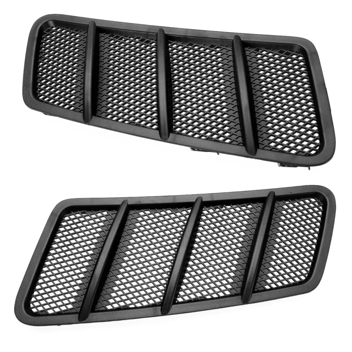 

2X Side Hood Air Vent Grille Cover for Mercedes-Benz W166 ML GL Class 2012-2015 1668800105 1668800205