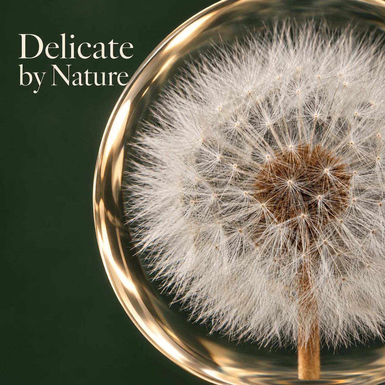 Dandelion glass ball paperweight, 68mm cracked decorative ball, suitable for wedding favors, shelves and nightstands