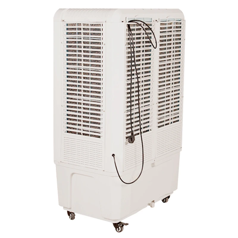 Grande tipo mobile dell'interno di evaporazione del condizionatore d'aria 220v industria ventilatore di raffreddamento ad acqua ventilatore del condizionamento d'aria per il negozio della fabbrica QF-70