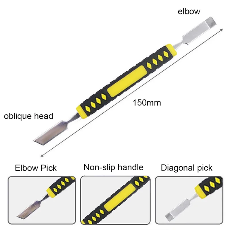 6Pcs Mini Metal Prying Opening Repair Tool Multi Home Appliance Disassemble Tool Electronic Repair Spudger Mobile Phone