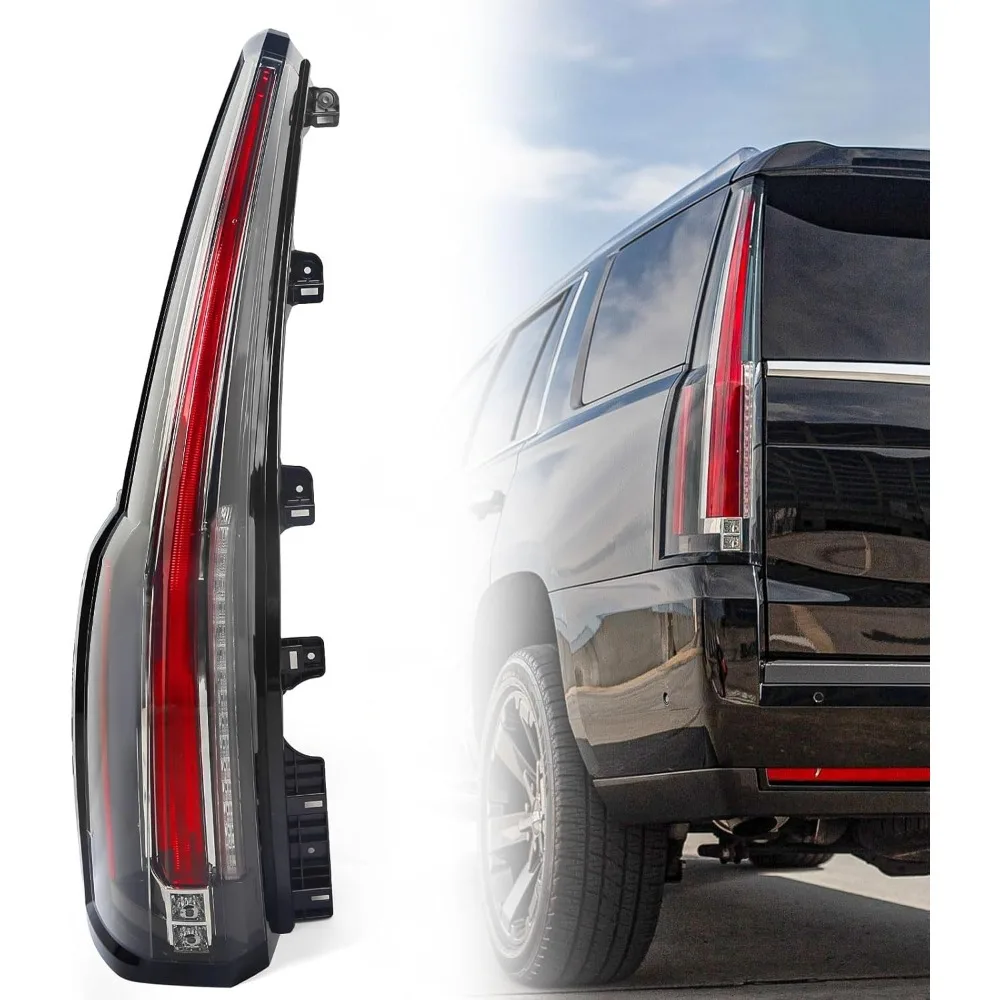 LED Tail Light For 2015-2020 Cadillac Escalade / Escalade ESV Left Driver W/Bulb