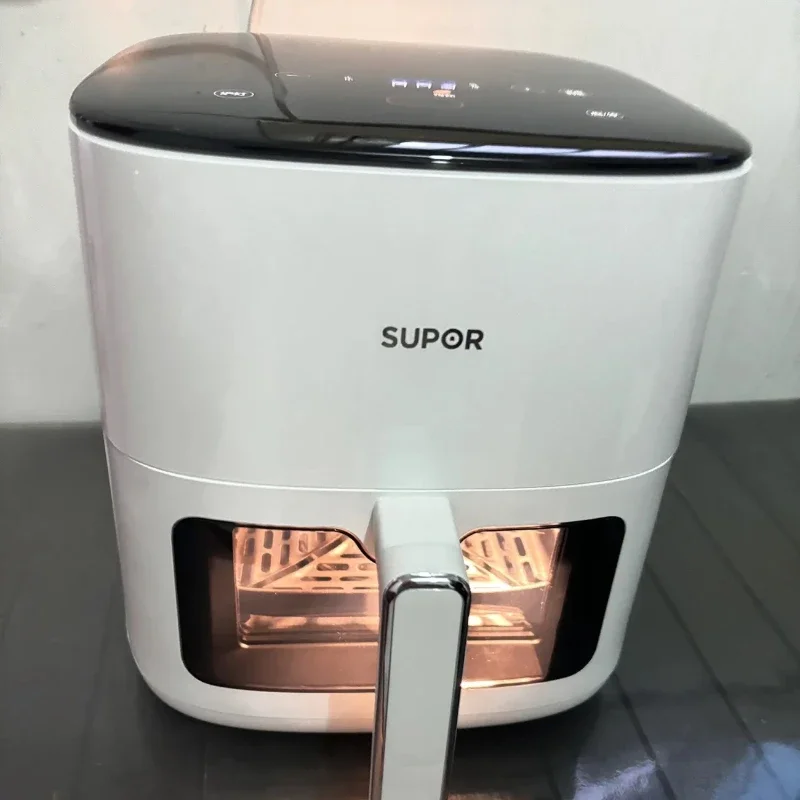 Household Large-Capacity Smart Air Fryer – Multifunctional Automatic Electric Fryer with Touch Screen for French Fries
