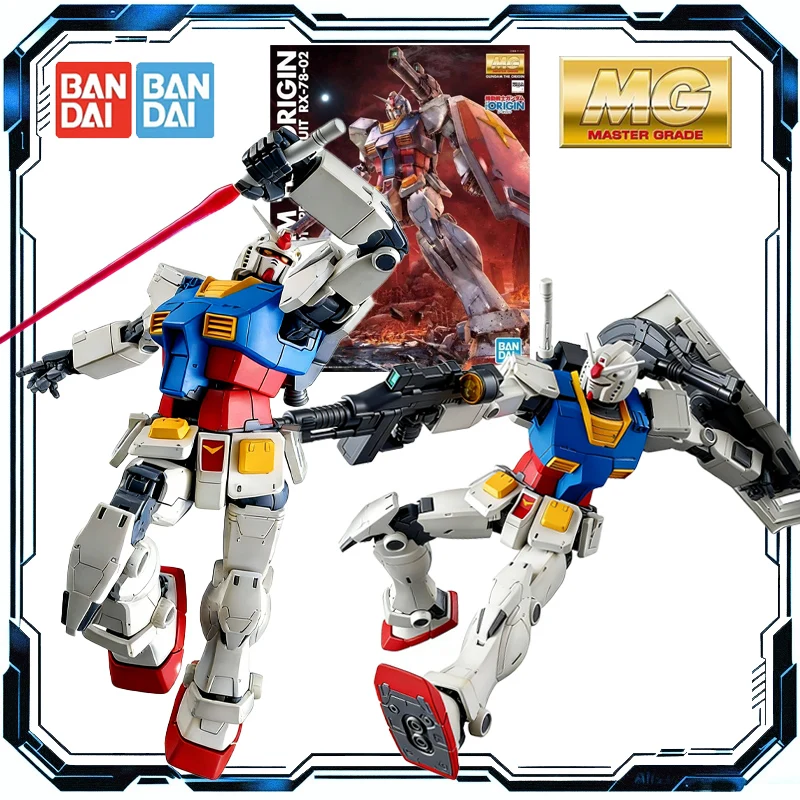 

Оригинальная сборная модель Bandai MG 1/100 RX-78-02 GTO GUNDAM THE ORIGIN, аниме-фигурка, коллекционная модель, игрушка, подарок для детей