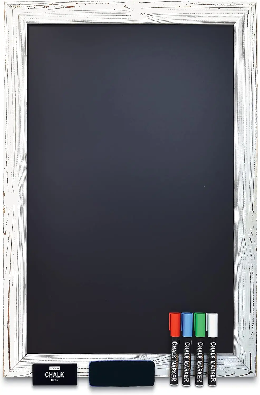 

Большая магнитная доска с деревянной рамкой, 20x30 дюймов, в комплекте маркеры и крепеж для универсального использования