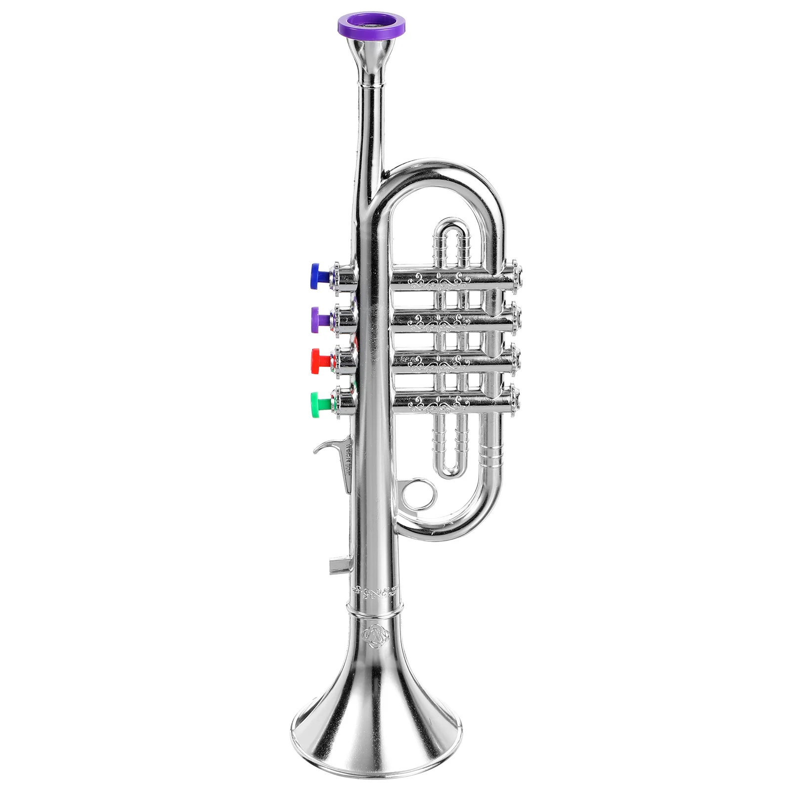 Trumpet Toy Lightweight Children Plaything Beginner Instrument Music Fashionable Delicate Musical Plastic Creative