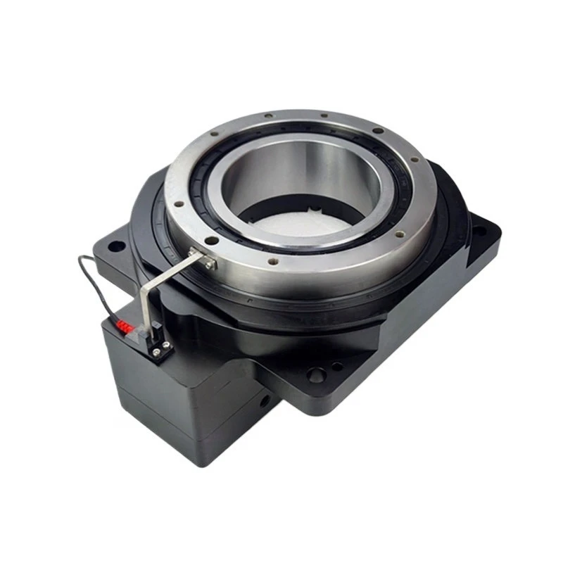 For Hollow Rotary Platform Gear Reducer Right Angle Turntable Disc Vertical Indexing Disc