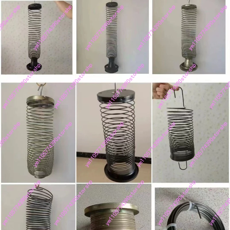 Manufacturer supply spring skeleton pulse dust collector self-elastic Lahuang skeleton hook type stainless steel telescopic