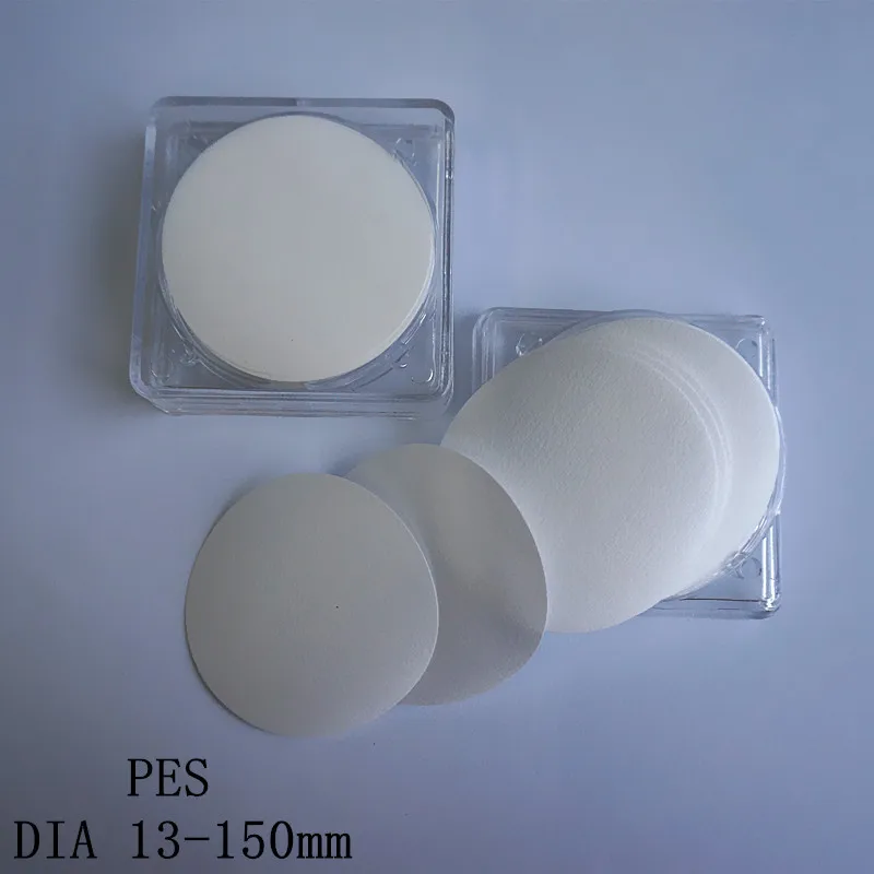 

50pcs/100pcs DIA 13mm-150mm PES Microporous Filter Membrane, Lab Millipore Paper Filtration Membrane