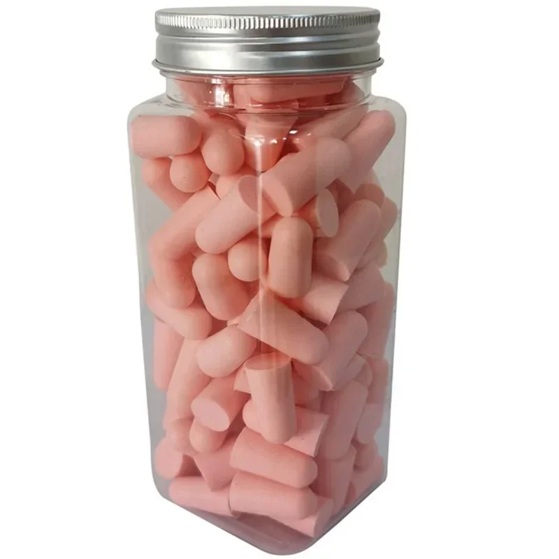

Soundproof Anti-noise Anti-sound Anti-snoring Noise-cancelling Multicolor Bottled Earplugs for Students Sleep, 120pcs